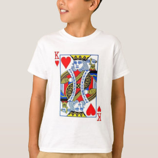 Caçoa o rei Coração T-shirt