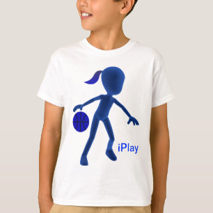 Caçoa o t-shirt iPlay do basquetebol