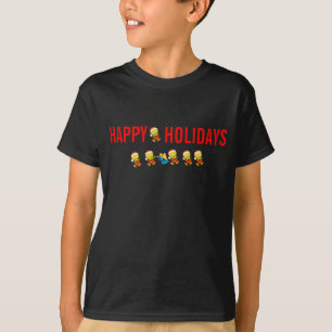 Caçoa o t-shirt preto dos feriados