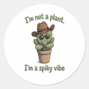 Cacto Adesivo Spiky Vibe - Amante de Plantas