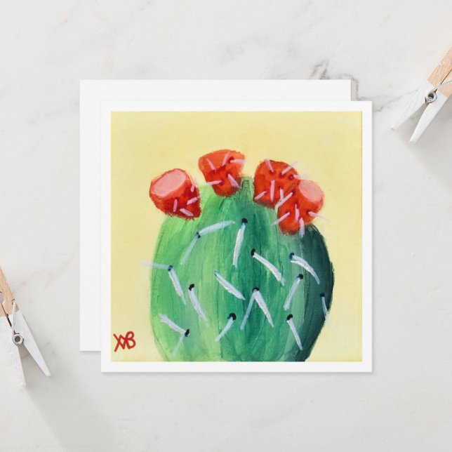 Cacto Pêra Espinhosa (Frente/Verso In Situ)