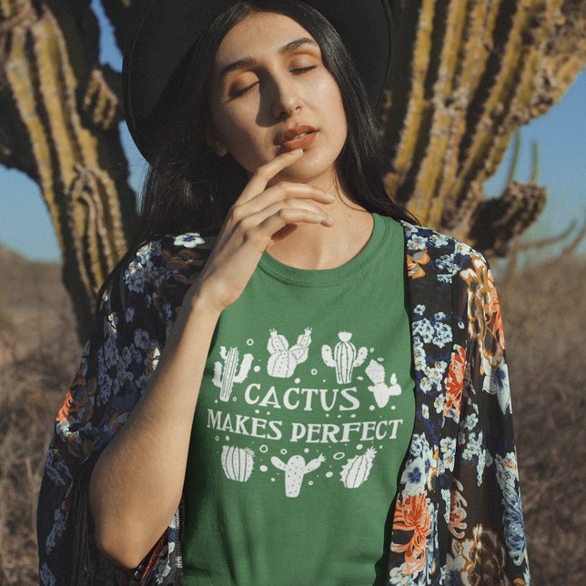 Cactus Faz Uma Camisa De T Perfeita (Criador carregado)