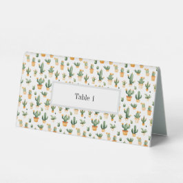 Cactus Potado em Branco