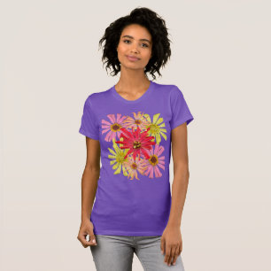 Cactus Zinnia - Camisa Floral