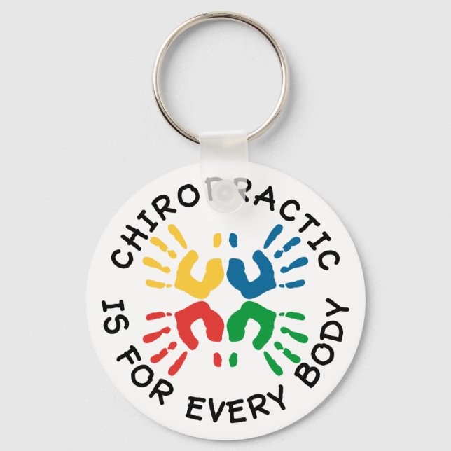 Cada Chaveiro de Chiro Corpo (Frente)