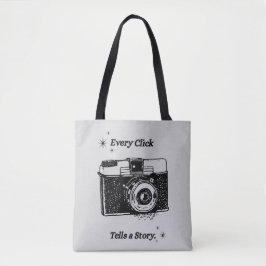 Cada Clique Conta uma História | Tote bag de Fotog