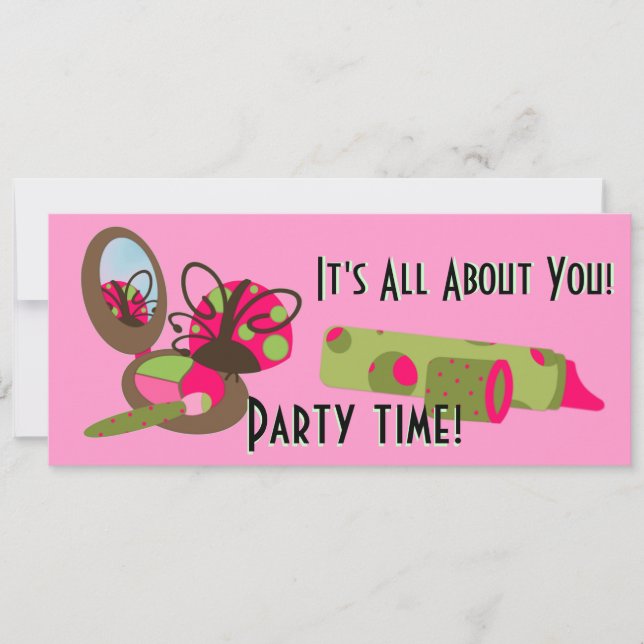 Cada convite vem com um envelope branco. (Frente)