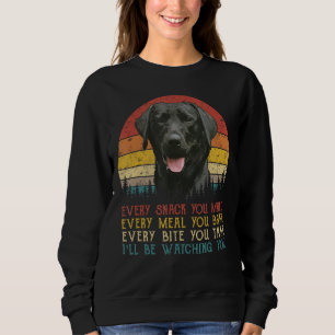 Cada Snack Que Você Faz Camiseta de cão De Labrado