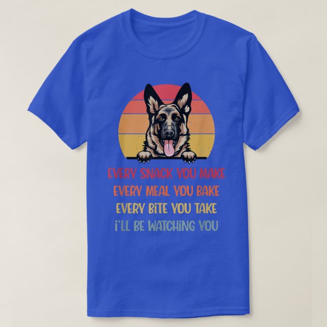 Cada Snack Você Faz Um Cachorro De Camiseta de cão (Frente do Design)