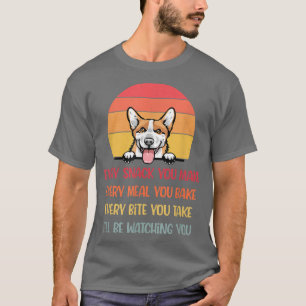 Cada Sopro Você Faz Camiseta de cão De Corgi, Cach