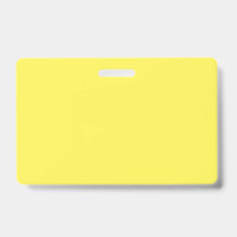 Cadalete de ID Amarelo Personalizado | Crachá Mode