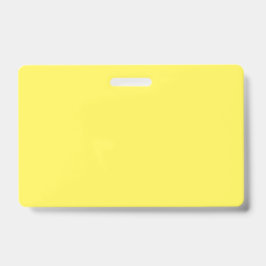 Cadalete de ID Amarelo Personalizado | Crachá Mode