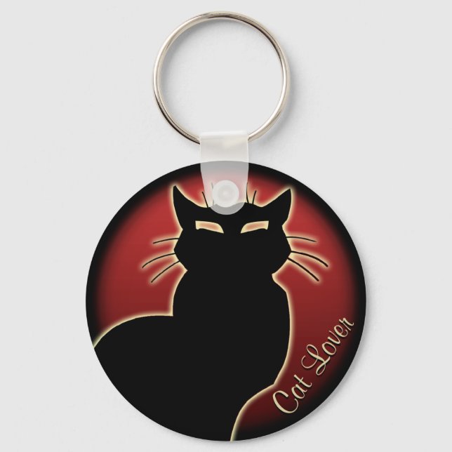 Cadeias de Chave Cat Chaveiro do Cat Lover Persona (Frente)