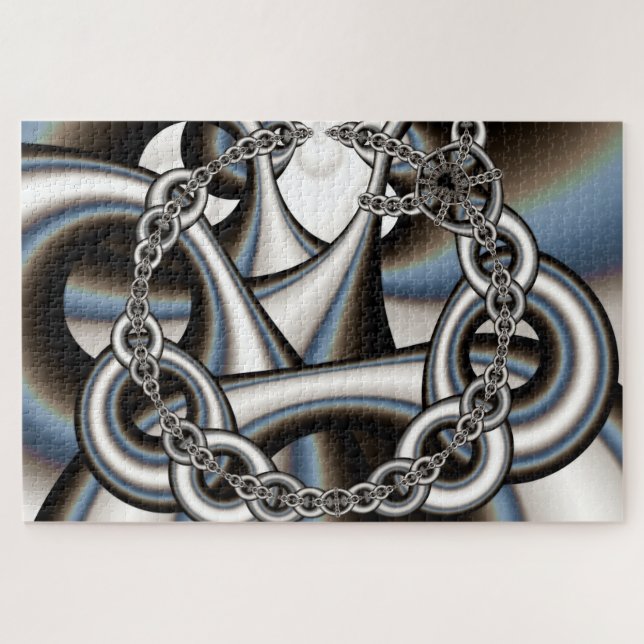 cadeias fractais quebra-cabeça (Horizontal)