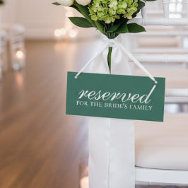 Cadeira de Cerimônia de Casamento Reservada em Ver