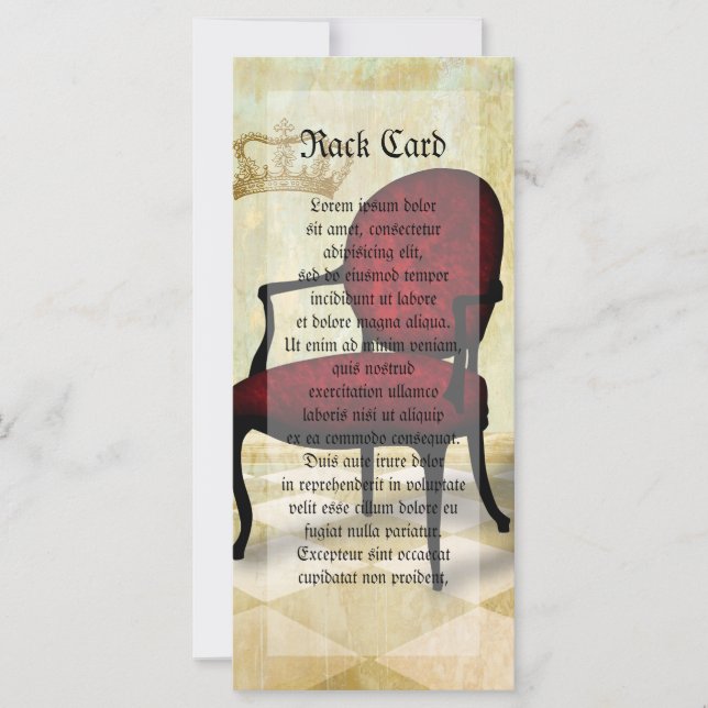 Cadeira Real e Coroa (Frente)