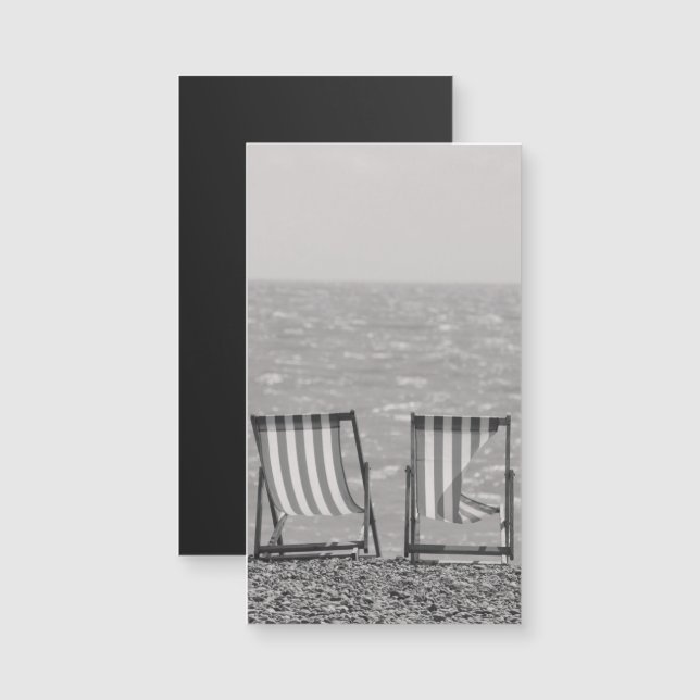 Cadeiras de Praia Listradas Vintage (Frente/Verso)