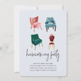 Cadeiras Vintage| Convite de festas