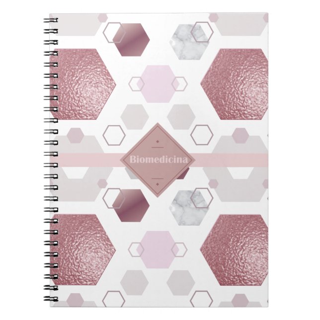 Caderno Biomedicina Luxury (Frente)