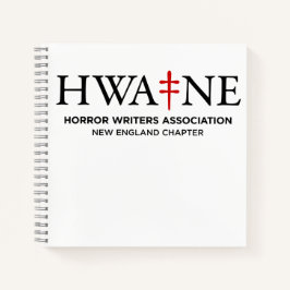 Caderno Branco Quadrado HWA-NE para eventos 6/25