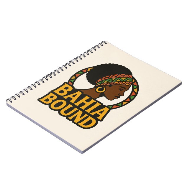 Caderno com Espiral Bahia Bound (Left Side)