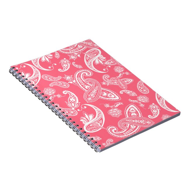 Caderno coral de Paisley (Lado Direito)
