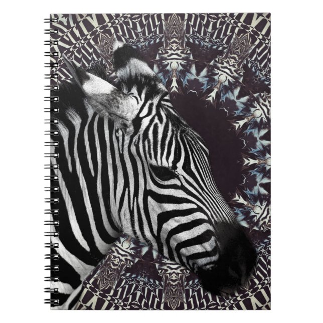 Caderno da arte da zebra (Frente)