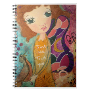 Caderno da fada da confiança da imagem da fantasia