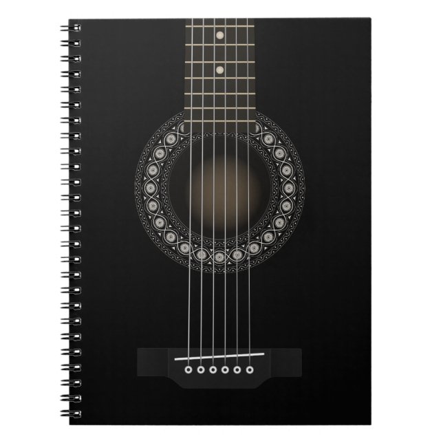 Caderno da guitarra acústica (Frente)
