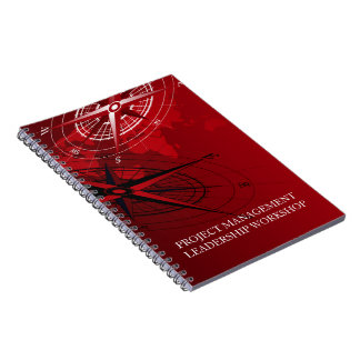 caderno da liderança do projeto