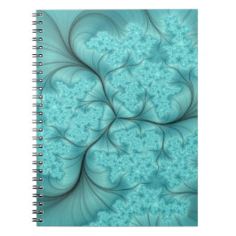 Caderno de arte fractal de algodão doce