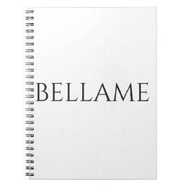 Caderno de Bellame
