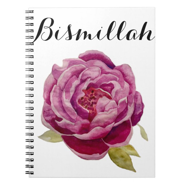 Caderno de Bismillah (Frente)