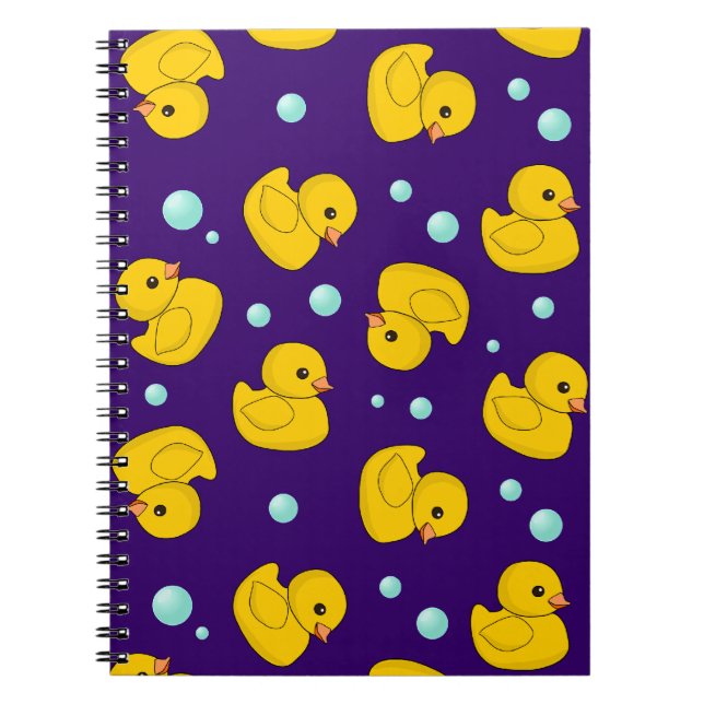 Caderno de borracha de Duckies (Frente)