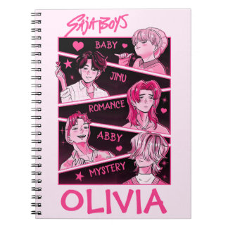Caderno de Caçadores de Demônios do KPop, Garotos 