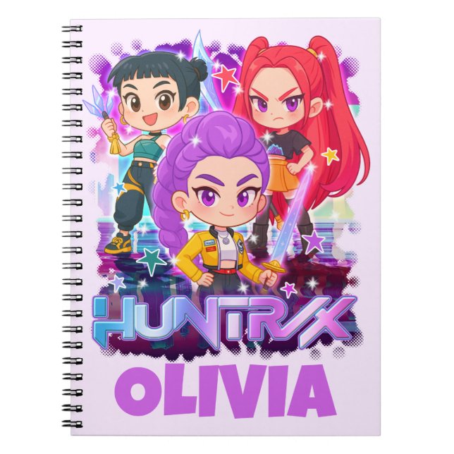Caderno de Caçadores de Demônios do KPop, Kids Hun (Frente)
