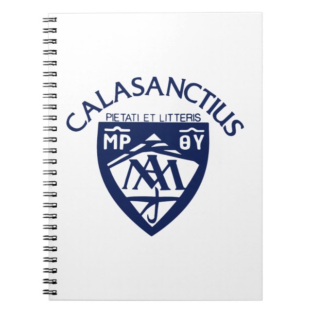 Caderno de Calasanctius (Frente)