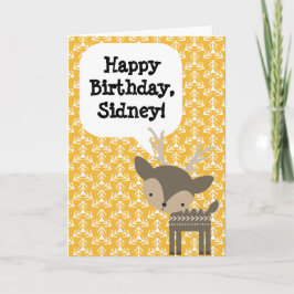 Caderno de Cartão de Aniversário Personalizado Per