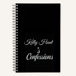Caderno de Confissões com Nome Personalizado Prese