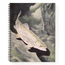 Caderno de Desenho de Truta