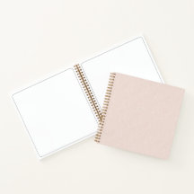 Caderno de Florais Rosa para Desenho, Diário