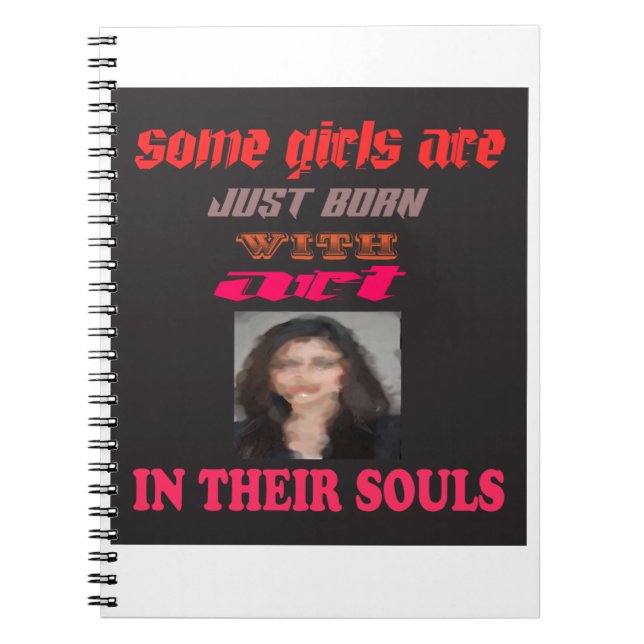 caderno de fotos com espiral (Frente)