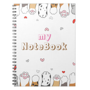 Caderno de Fotos em Espiral (80 Páginas P&B) Patas