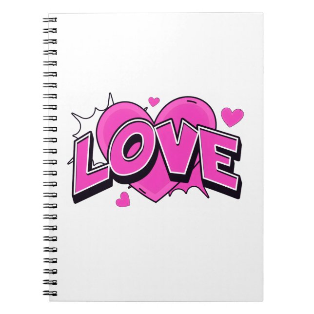 Caderno de Fotos Espiral AMOR (Frente)