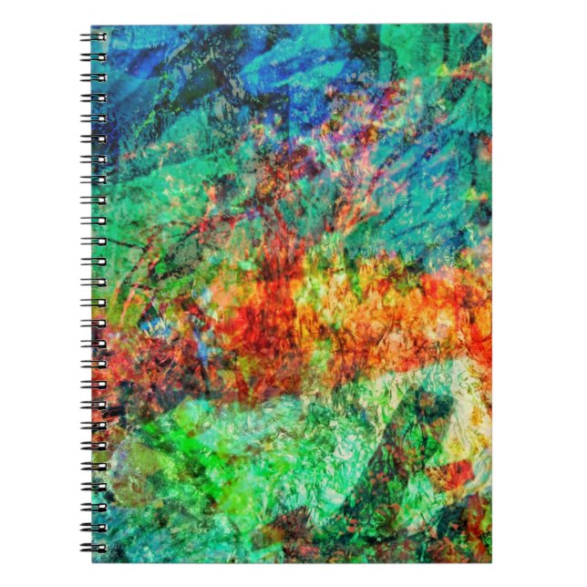 Caderno de Fotos Espiral Clement blue twilight, Ca (Frente)