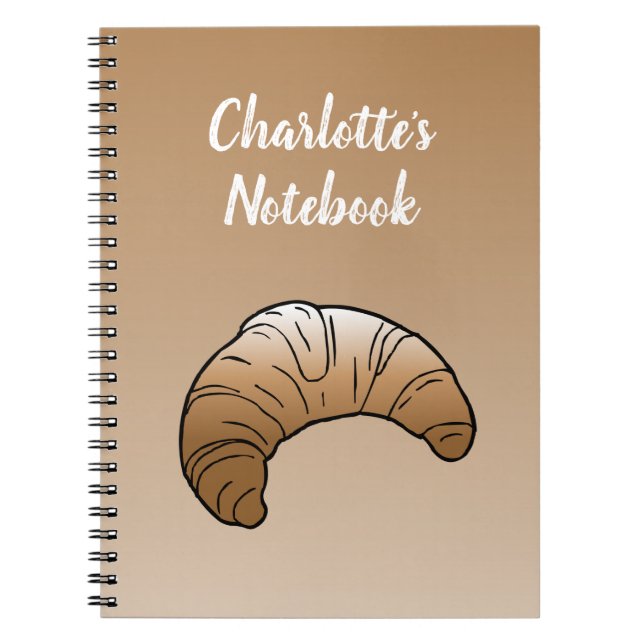 Caderno de Fotos Espiral Croissant (Frente)