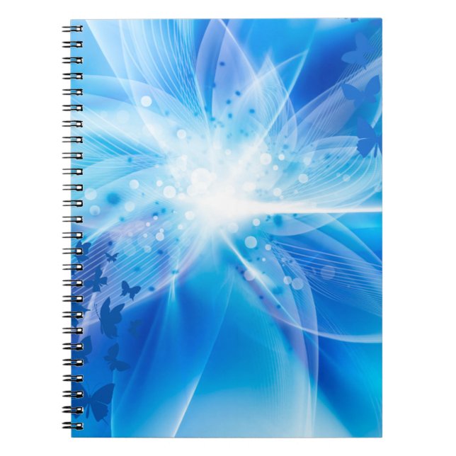 Caderno de Fotos Espiral de Aquarela Rosa (80 Pági (Frente)