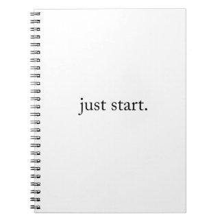 Caderno de Fotos Espiral de Citação Inspiradora pa
