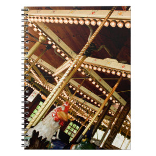 Caderno de Fotos Espiral do Galo do Carrossel Anti