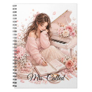Caderno de Fotos Espiral Editável